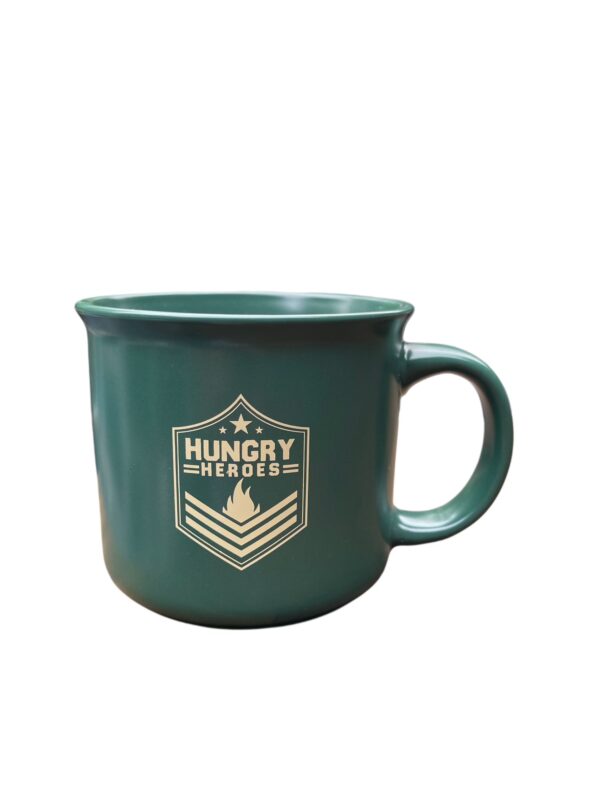 Green Campfire Mug